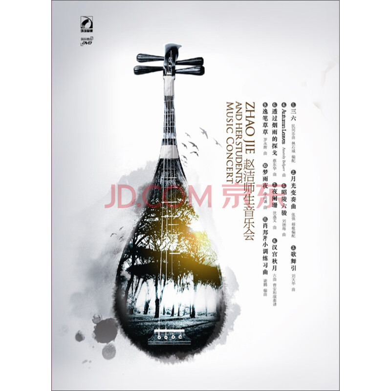 赵洁琵琶师生音乐会:捌零玖零(dvd)
