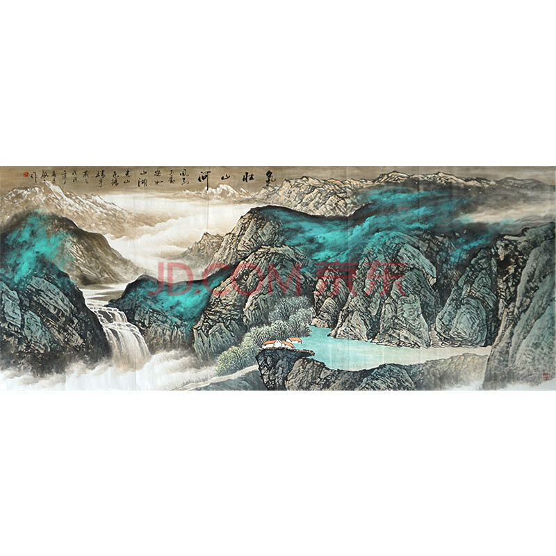 4米《气壮山河》精品山水画