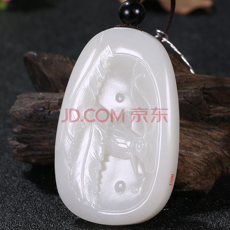 【实物已检】玉石雕刻大师叶清作品 和田玉情趣挂件 重54.46克 军兴图片