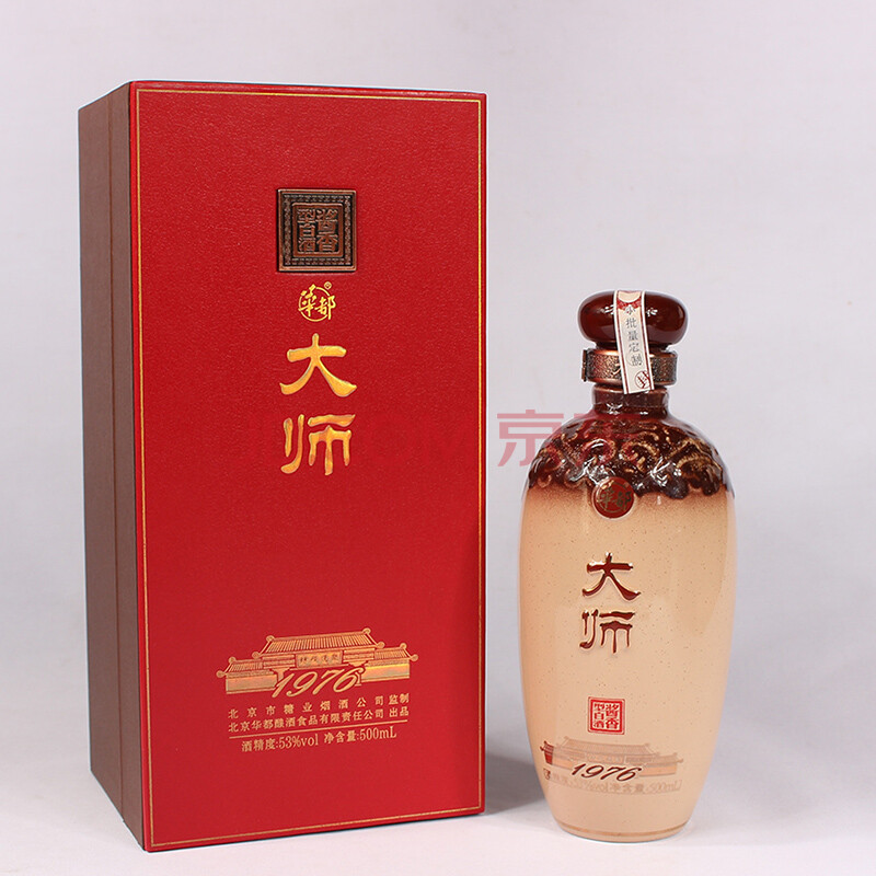 (北京名酒)2011年 53度 华都大师酒礼盒