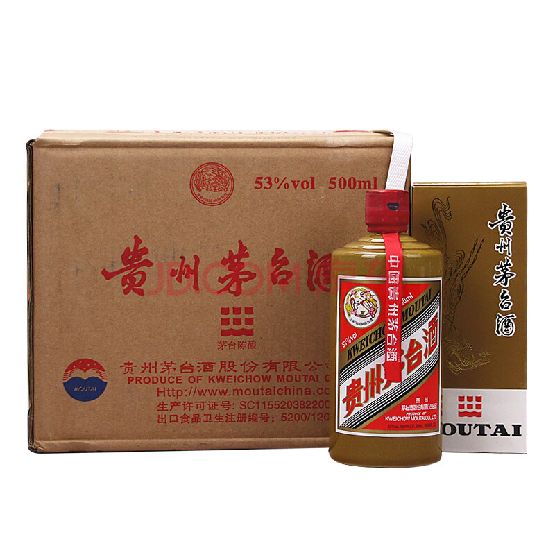 飞天茅台陈酿 2017年 53度 500ml 6瓶一箱【52】名酒拍卖