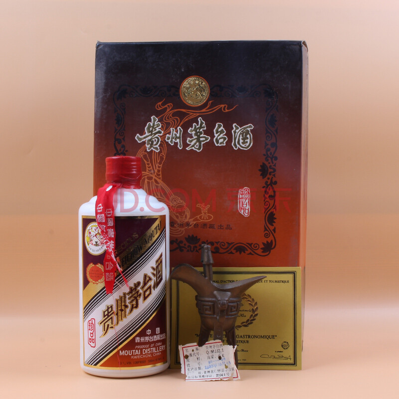 贵州茅台酒(大曲印 稀少)1993年 53度 500ml 1瓶【6】-京东珍品拍卖