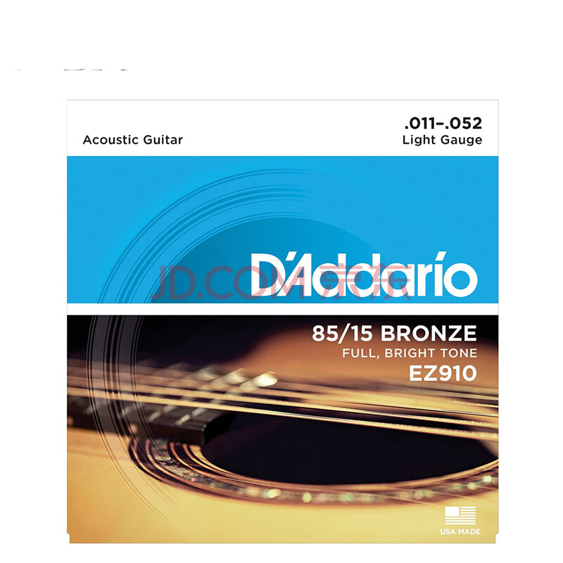 达达里奥(d"addario) daddario达达里奥民谣木吉他琴弦ez青铜ej磷铜