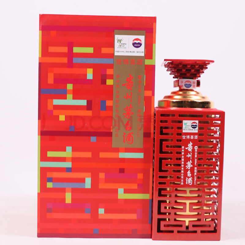 贵州茅台(世博喜酒)2010年 53度 500ml 1瓶【28】(白酒)