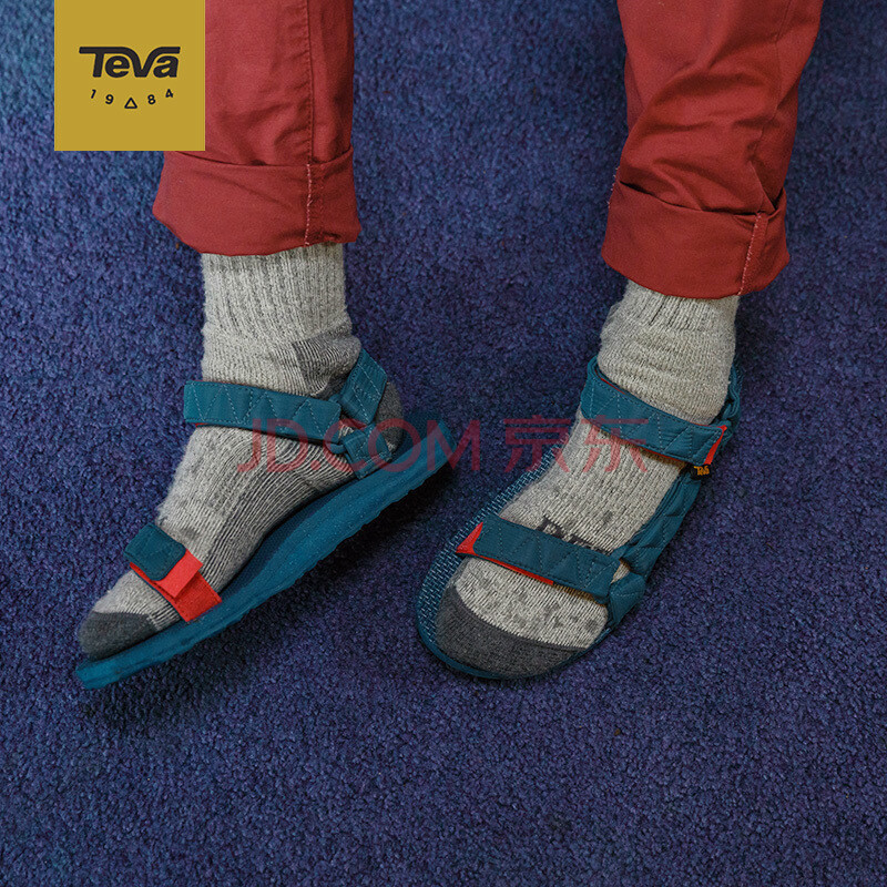 Teva/Ì«ÍÛ ÄÐ ÊæÊʾµäÁ¹Ð¬ÄÐÔ˶¯Ê±ÉеÓÂÚɳ̲ЬÐÝÏÐЬ ÉîÀ¶É« 42