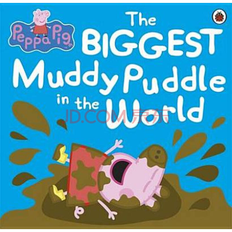 [现货]英文原版 小猪佩佩琪 peppa pig: the biggest muddy