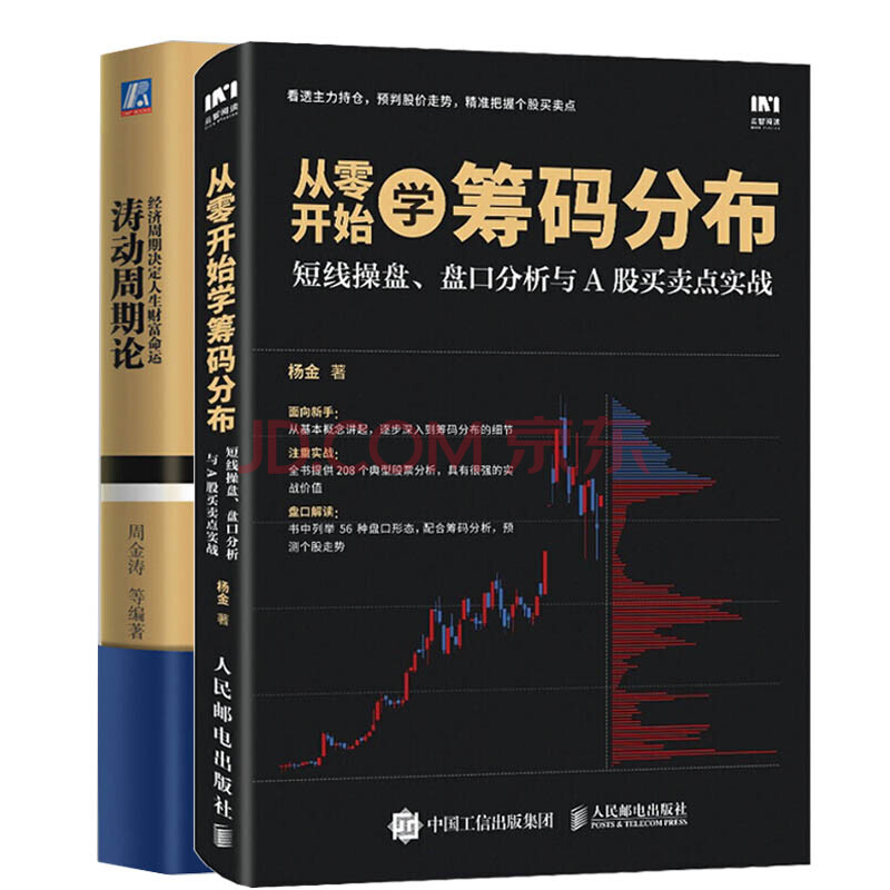 从零开始学筹码分布+涛动周期论股票魔法师股票书籍股市趋势技术分析聪明的投资者经济决定人生财富命运正版