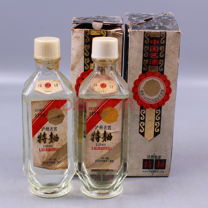 泸州老窖特曲 1980年代 高度 250ml 2瓶 【56】(名酒 老酒)