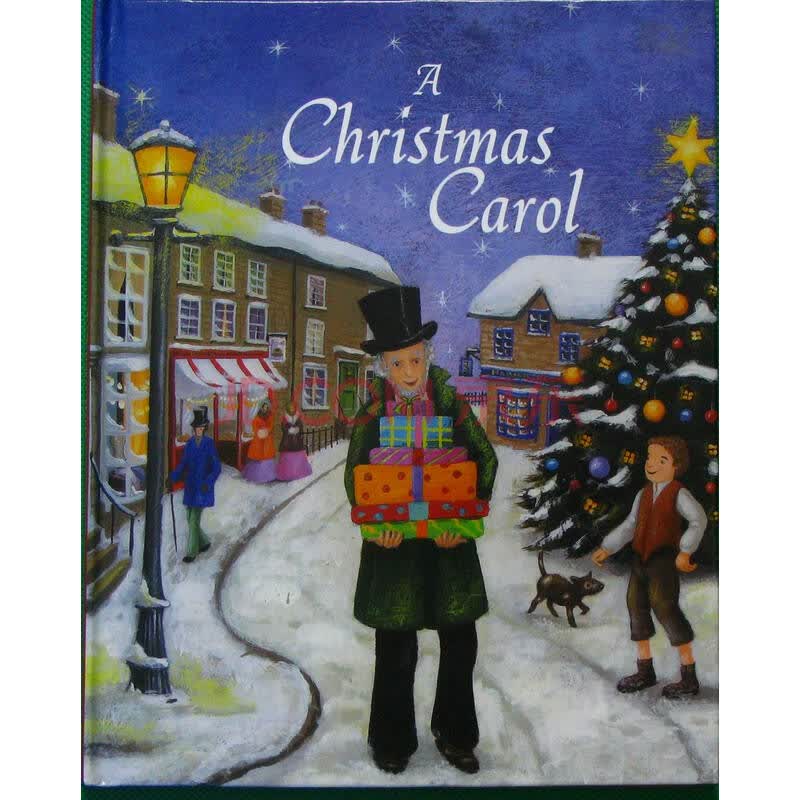 a christmas carol 《圣诞颂歌》原版进口外文儿童绘本
