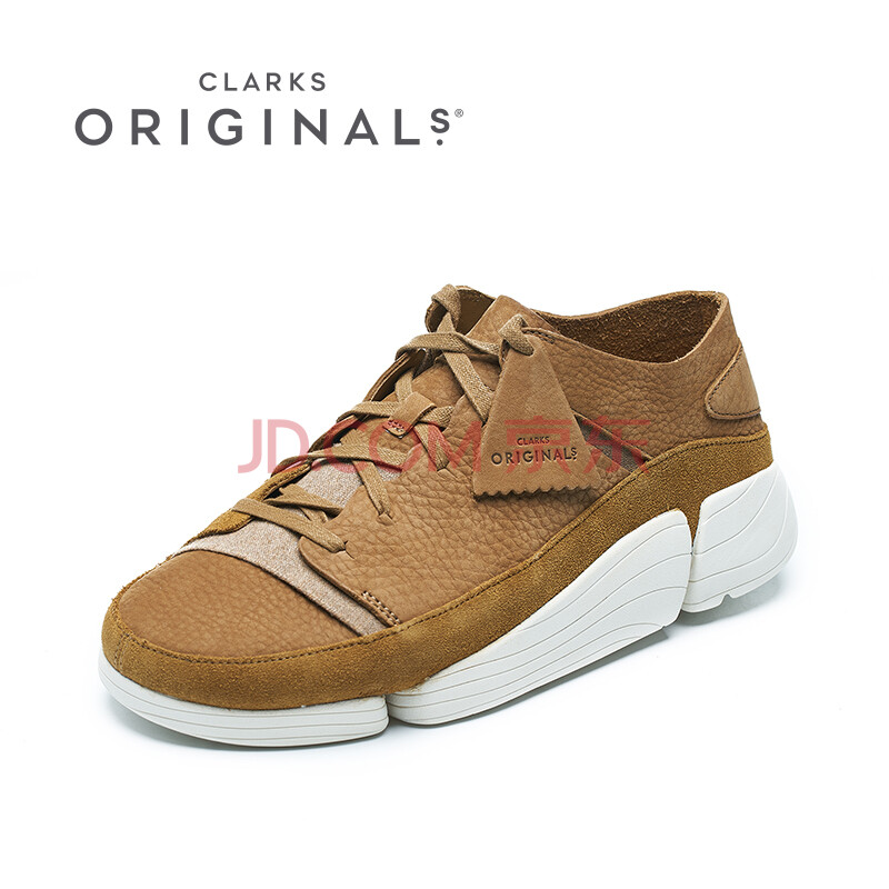ClarksÆäÀÖ18пîÈý°êЬÈý´ú³±Á÷¸´¹ÅÊæÊÊÐÝÏÐÔ˶¯Æ¤Ð¬Trigenic Evo ÏðľɫĥɰƤ 42