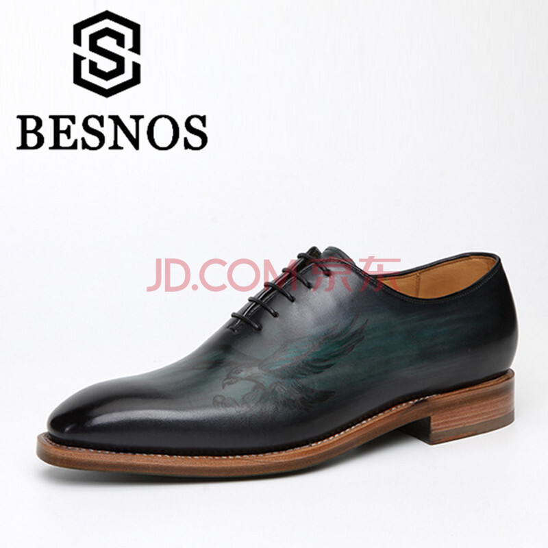BESNOS 2017¶¬¼¾Ð¿îÄÐЬʱÉж¨ÖÆÐ¬Äг±Á÷¸´¹Å¸öÐÔÓ¡»¨Æ¤Ð¬£¨Ë½È˶¨ÖÆ£¬²»Ö§³ÖÍË»»£© ºÚÉ« 40