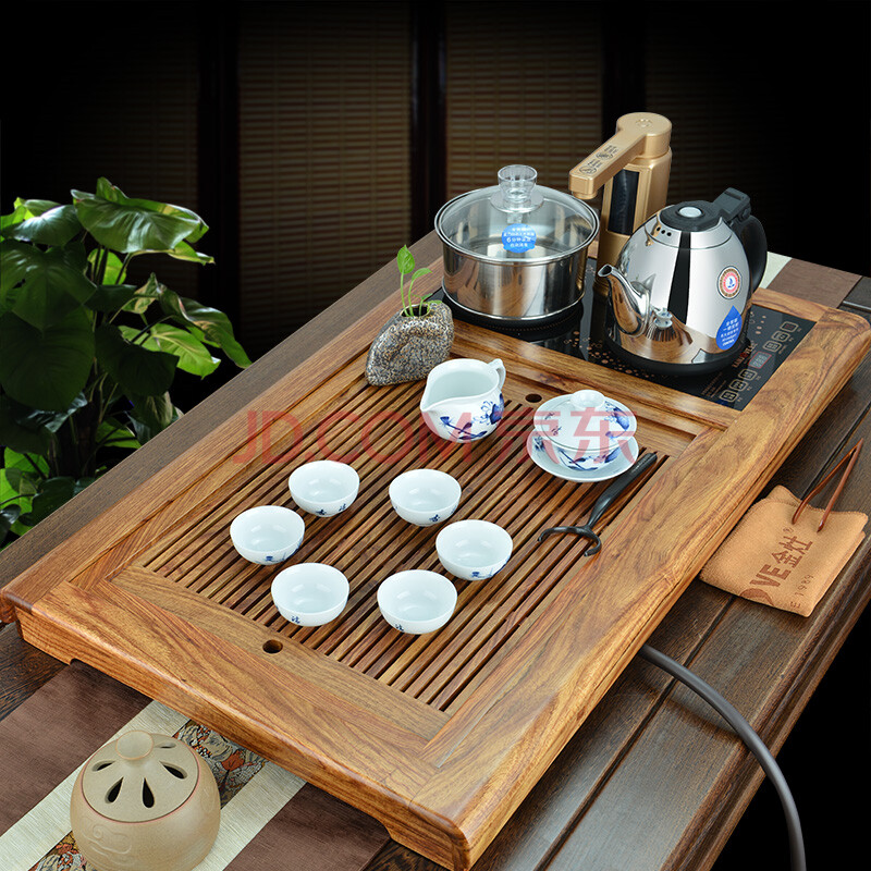 茶具套装金花梨木实木茶盘全自动上水泡茶机功夫茶具套装茶盘功夫茶具