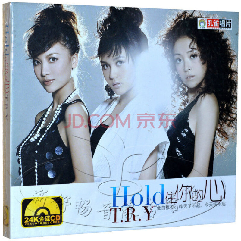 孔雀唱片 try hold住你的心 cd 车载cd 流行音乐 汽车