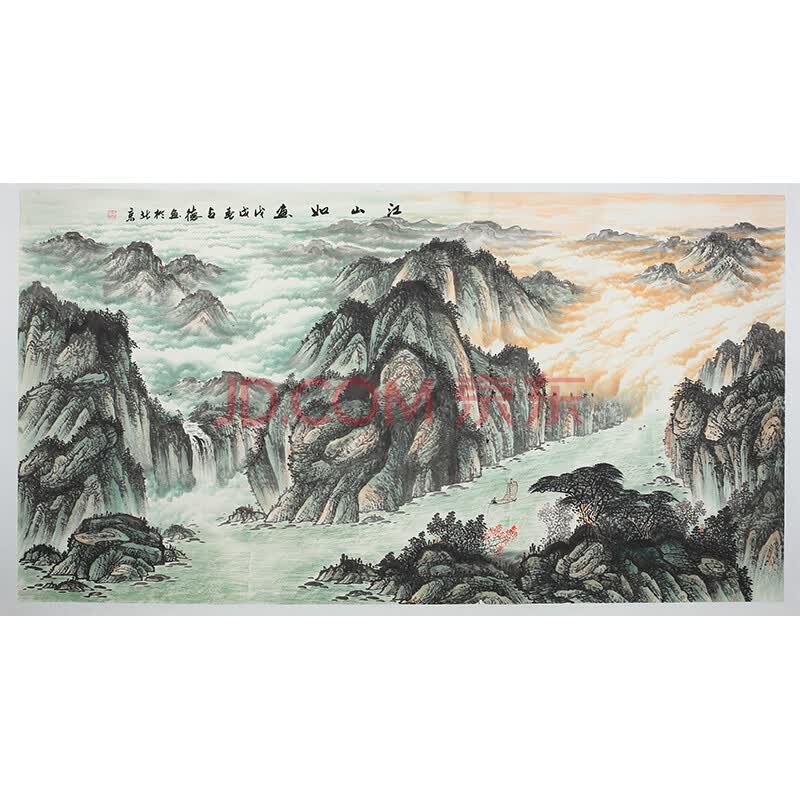 中国美术家协会会员 于占德《江山如画》