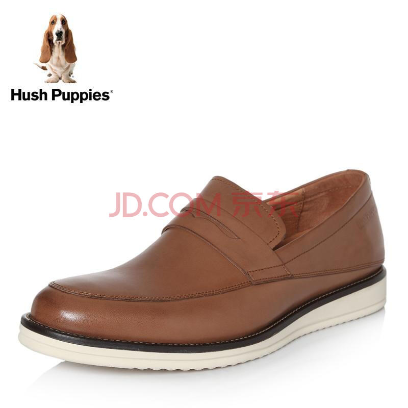 Hush Puppies/Ͼ²½Ê¿2018´ºÐ¿îר¹ñͬ¿îţƤÉÌÎñÄÐЬÀÖ¸£Ð¬B1N01AM8 dz·È 39