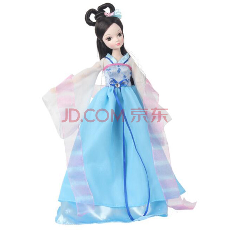 可儿娃娃关节体+支架七仙女贺寿古装衣服古代洋娃娃图片