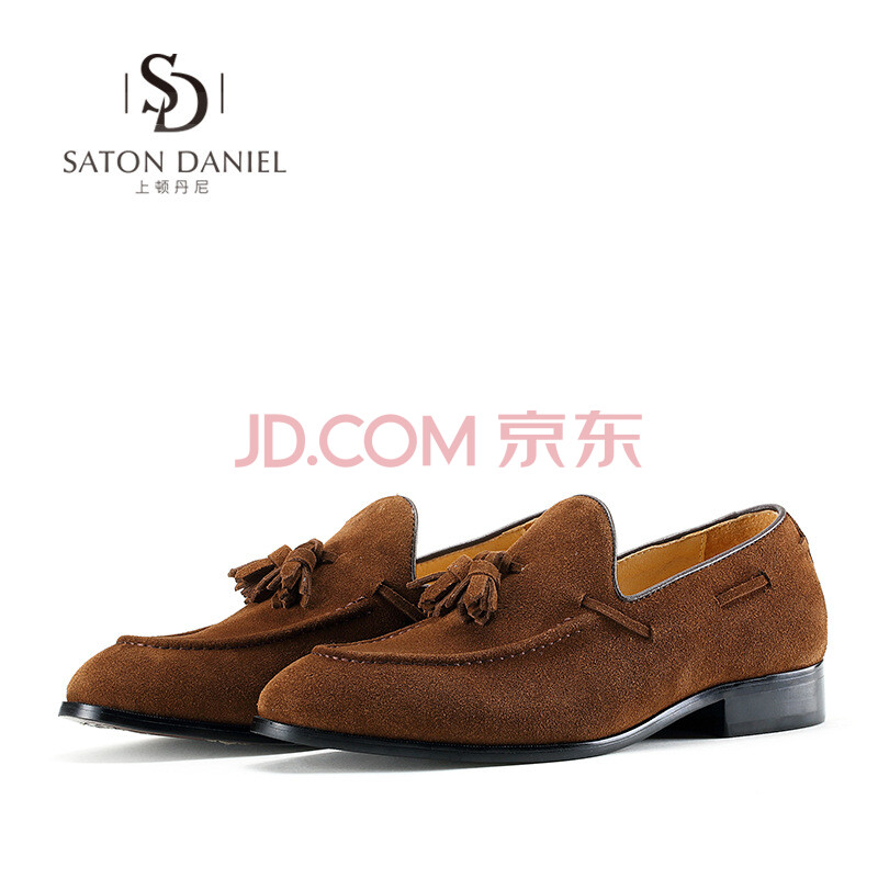 Òâ´óÀûLoafer·´ÈÞţƤЬÄÐÊ¿Á÷ËÕÀÖ¸£Ð¬ÊÖ¹¤¼âÍ·Ì×½ÅÄÐЬӢÂ×ÐÝÏÐ »Æ×ØÉ« 39