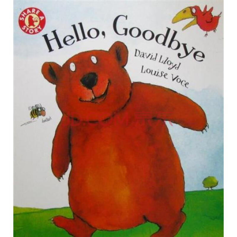 hello, goodbye你好,再见原版进口外文儿童绘本
