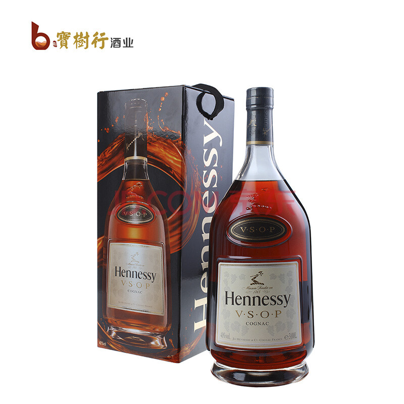 宝树行 轩尼诗vsop3000ml 干邑白兰地法国原装进口洋酒