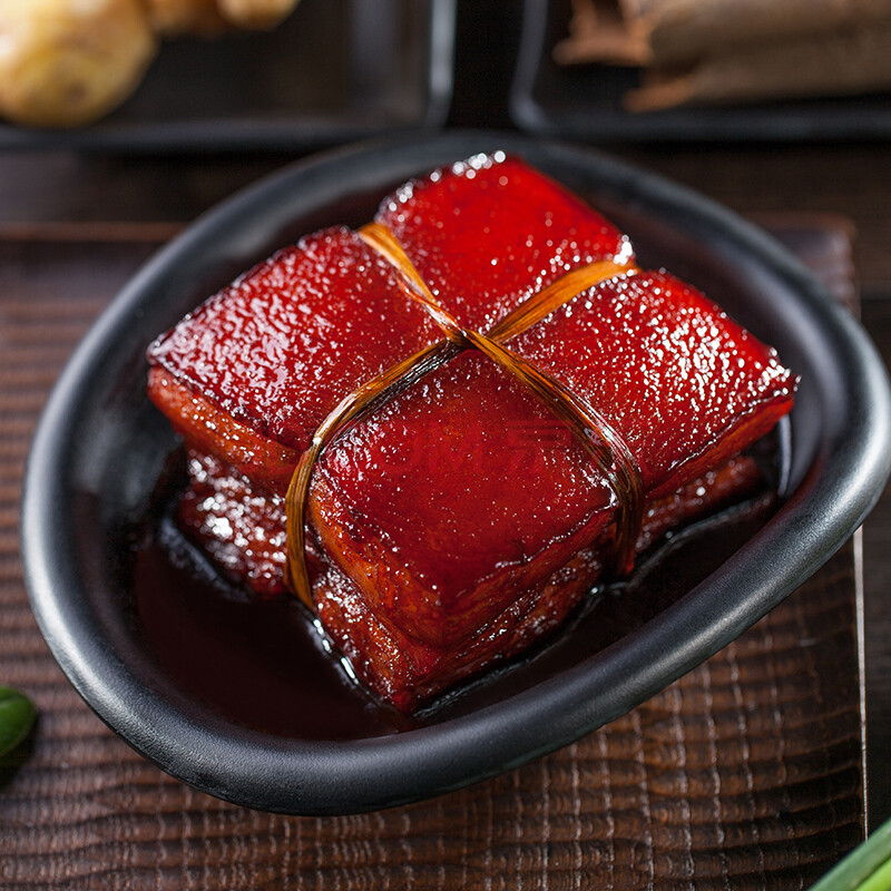 【三珍斋】东坡肉200g*2袋 小吃卤味 肉类熟食 红烧肉猪肉 食品零食