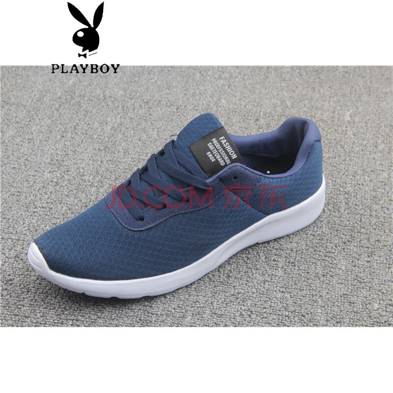 »¨»¨¹«×Ó£¨PLAYBOY£©ÄÐÅ®Í¸ÆøÍø²¼Ô˶¯Ð¬ Çé¿îÊæÊÊÄÍÄ¥ÅÜЬ Èíµ×Çá±ãÄÍÄ¥ ÉîÀ¶°× 42
