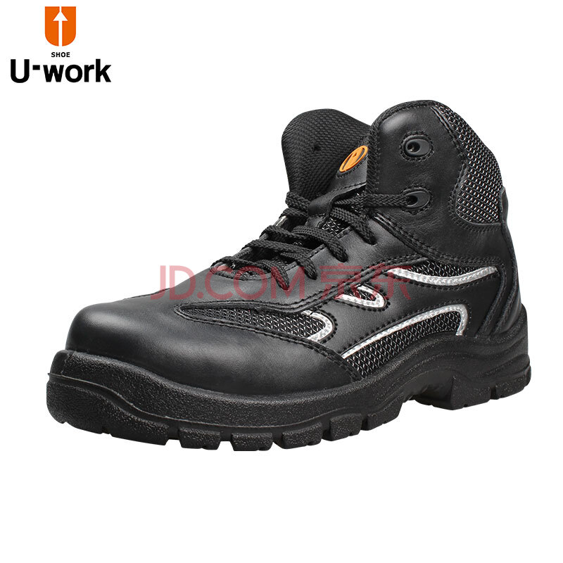 ÓŹ¤£¨U-work£©Àͱ£Ð¬ÄÐPAZ-G1742 °²È«Ð¬¹¤×÷ЬËܸÖÍ·¿·òÀµ×·ÀÔÒ·À´©´Ì6KVµç¹¤¾øÔµÐ¬ ºÚÉ« 40