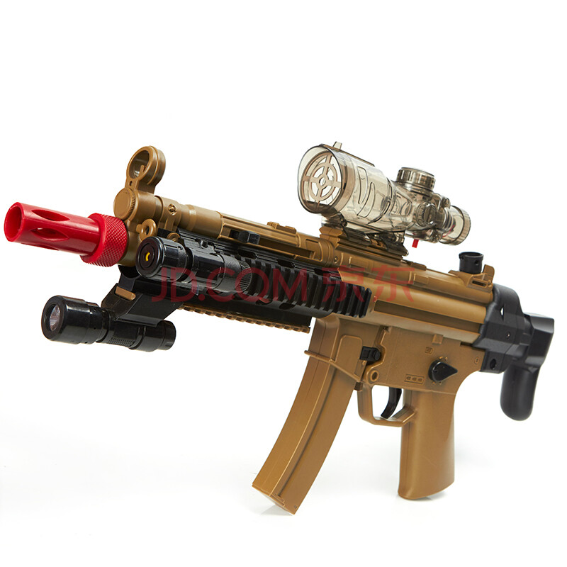 rpyden电动连发玩具枪儿童水弹枪可发射软子弹有红外线狙击非bb弹枪