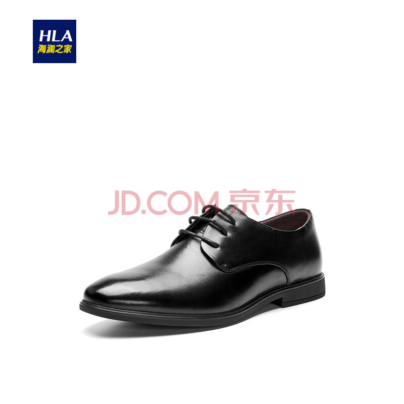 HLAº£À½Ö®¼Òϵ´øÔ²Í·Æ¤Ð¬2018Çï¼¾ÐÂÆ·ÉÌÎñ´óÆøÕýװƤЬÄÐÊ¿HSXSD3E038A ºÚÉ«38 38