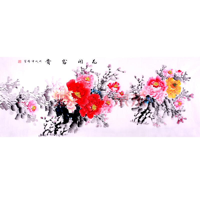 精品牡丹 余传宝《花开富贵》