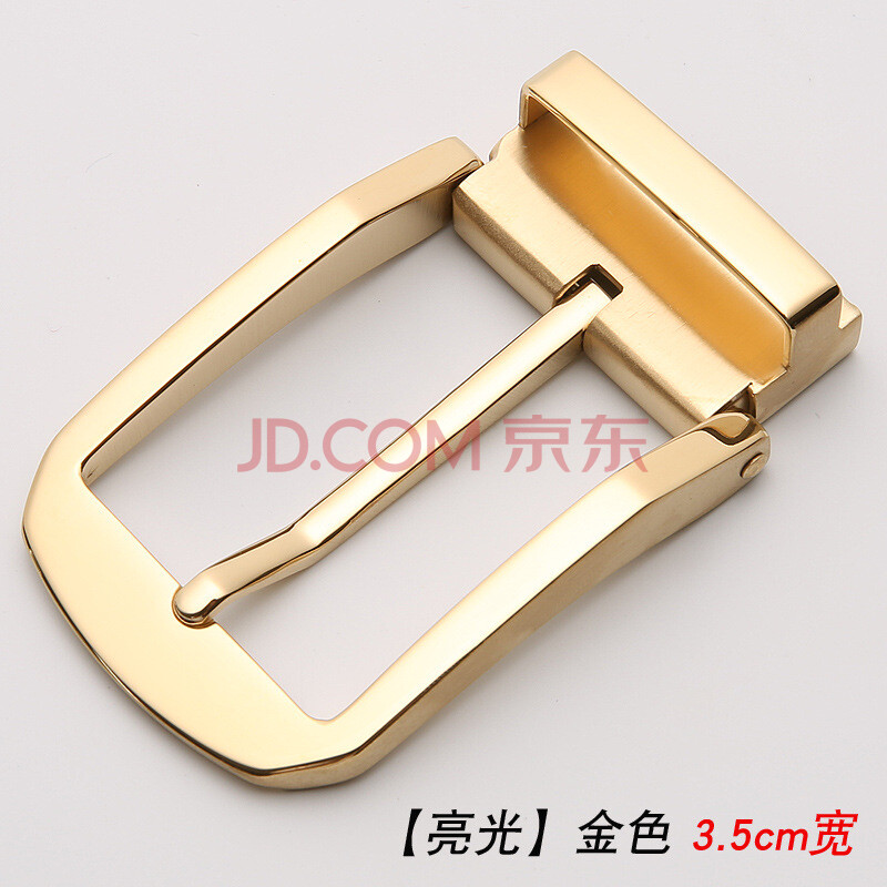Ƥ´øÍ·Õë¿ÛÄÐÊ¿3.8CM²»Ðâ¸ÖƤ´ø¿ÛÍ·3.0 3.5cm¿ãÑü´ø¿ÛÍ·ÄÐʽÅä¼þ ÁÁ¹â½ðÉ«3.5CM¿í