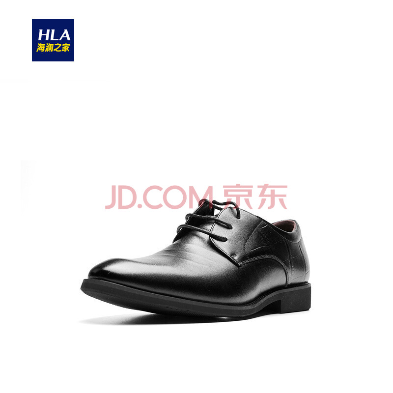HLAº£À½Ö®¼ÒÉÌÎñ»¨ÎÆÕýװƤЬ2018Çï¼¾ÐÂÆ·Ïµ´ø´óÆøÐÝÏÐÆ¤Ð¬ÄÐÊ¿HSXSD3E036A ºÚÉ«36 40