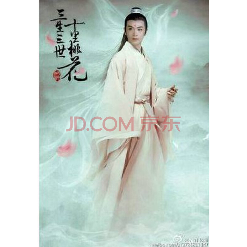 三生三世白真昆侖虛弟子舞蹈戲服古裝男女士漢服長袍俠客年會服裝 粉袍粉披 兒童身高140厘米定做