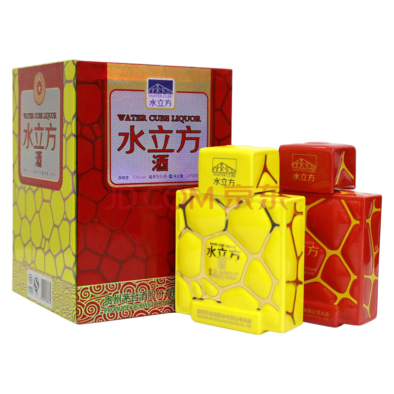 ¡¾ÖлãÍø¡¿Ã©Ì¨£¨MAOTAI£©¹óÖÝę́ ½´ÏãÐÍ°×¾Æ 53¶È Ë®Á¢·½ 500ml*2Æ¿ 2012Äê