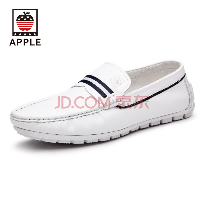 Æ»¹û£¨APPLE£©¶¨ÖÆÐ¬ÄÐÍ·²ãţƤ¼Ý³µÐ¬¶¹¶¹Ð¬Èíµ×ƤЬ°Ö°ÖЬÏÞÁ¿°æ °×É« 38