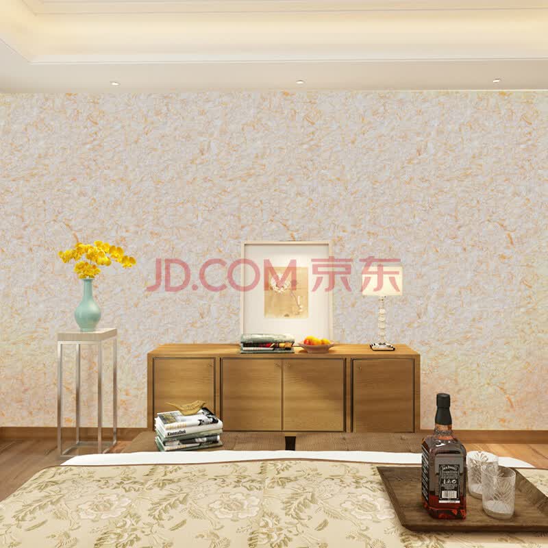 贝舒宝墙衣自刷家用防水客厅电视背景墙简约卧室儿童房壁纸墙衣纤维