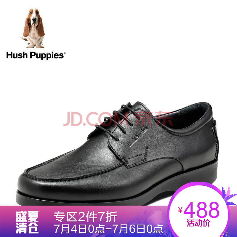 Hush Puppies/Ͼ²½Ê¿Ç^ר¹ñͬ¿îţƤ¸ïÉÌÎñÄÐÆ¤Ð¬K1G04CM7 ºÚÉ« 42