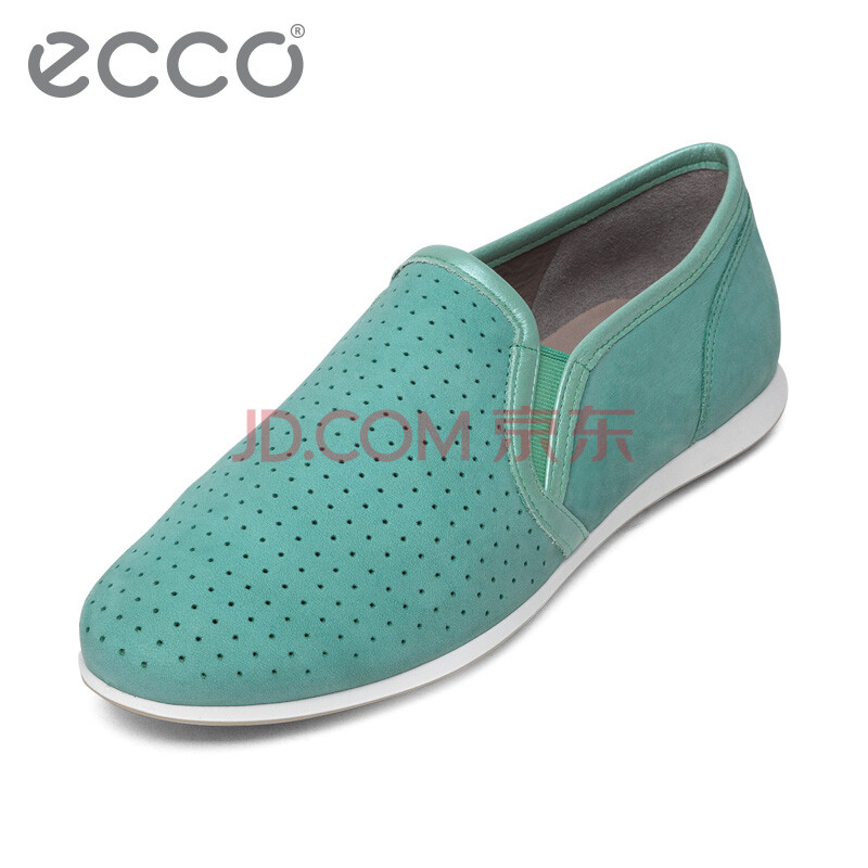ECCO°®²½ ÐÝÏÐÍ¸ÆøÄ¥É°Å£Æ¤Å®Ð¬ ÈáÈíÌ׽ŵ¥Ð¬ ´¥¸ÐÐÝÏÐ 16SS26506 ÂÌËÉʯɫ 37
