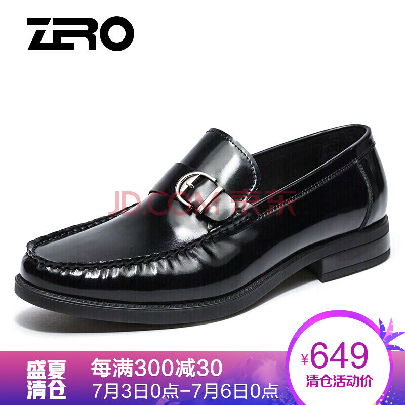 ZeroÁã¶ÈÉÌÎñÐÝÏÐЬ ÄÐÐÂÆ·Æ¤Ð¬ÄÐÍ·²ãţƤÉÌÎñÄÐЬʱÉÐÄÐÊ¿ÕýװЬ A73110 ºÚÉ« 42