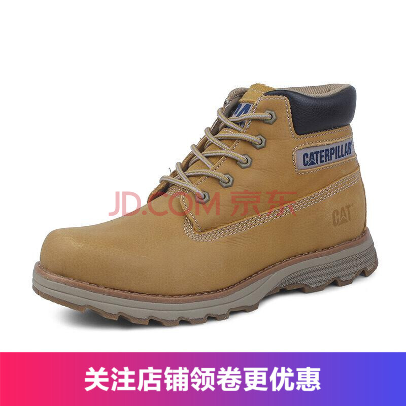 È«Çò¹º È«Çò¹º ¿¨ÌØ/CAT пîÄÐЬÄÐÑ¥ÖÐͲĥɰƤÖÊÔ½Ò°¹¤×°Ñ¥ P718685 dz»Æ ÃÀÂëUS7