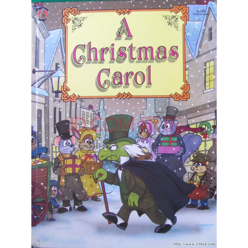 a christmas carol圣诞颂歌原版进口外文儿童绘本