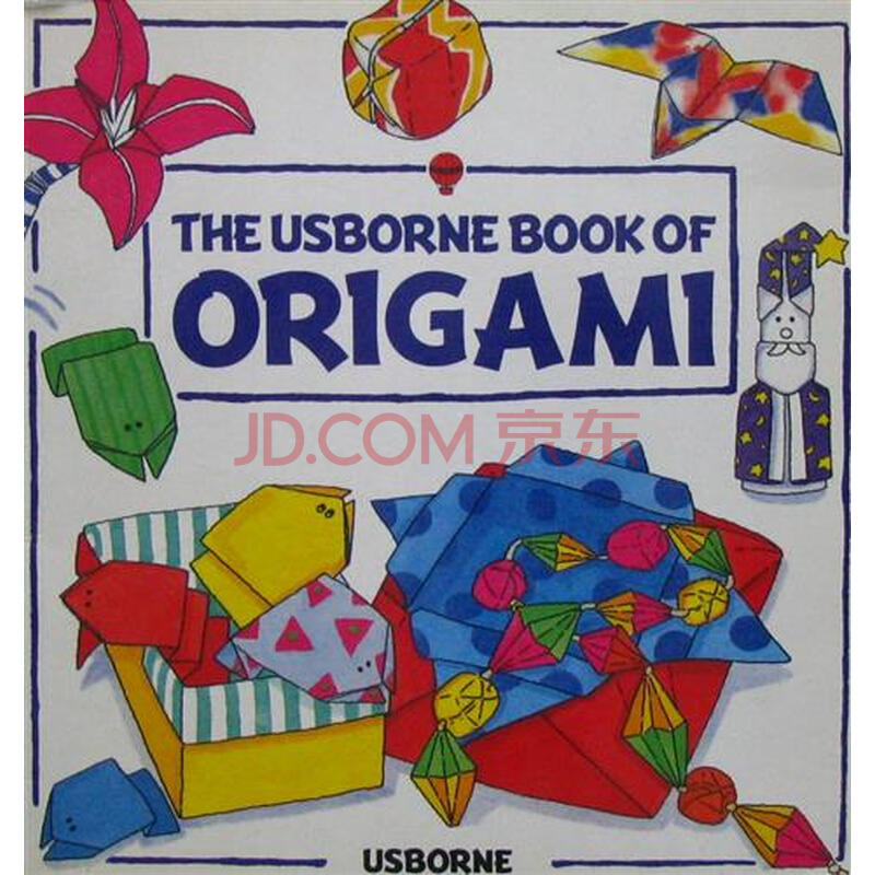the usborne book of origami折纸书原版进口外文儿童绘本