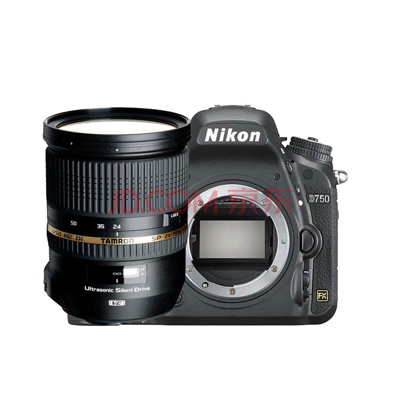 尼康 Nikon\/尼康 D750 单反相机 配腾龙24-70f\/