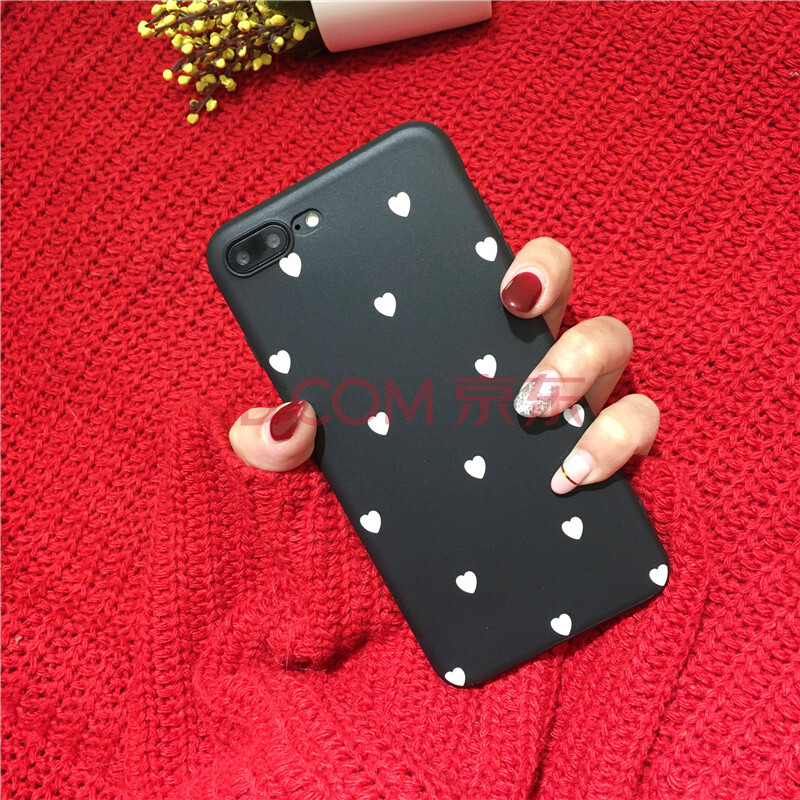 Æ»¹û8ÊÖ»ú¿ÇпîС°®ÐÄ5sÈí6s¿¨Í¨seÅ®¿îiphone7¿É°®7plus´´ÒâX³± ¢Ýs/¢Ýse °×É«°®ÐÄ