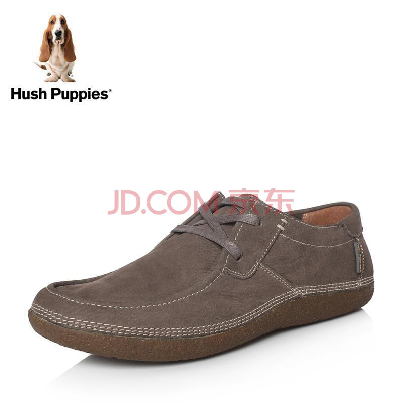 Hush Puppies/Ͼ²½Ê¿2018´ºÐ¿îר¹ñͬ¿îĥɰţƤÄÐÊ¿ÐÝÏÐЬW1D04AM8 »ÒÉ« 40