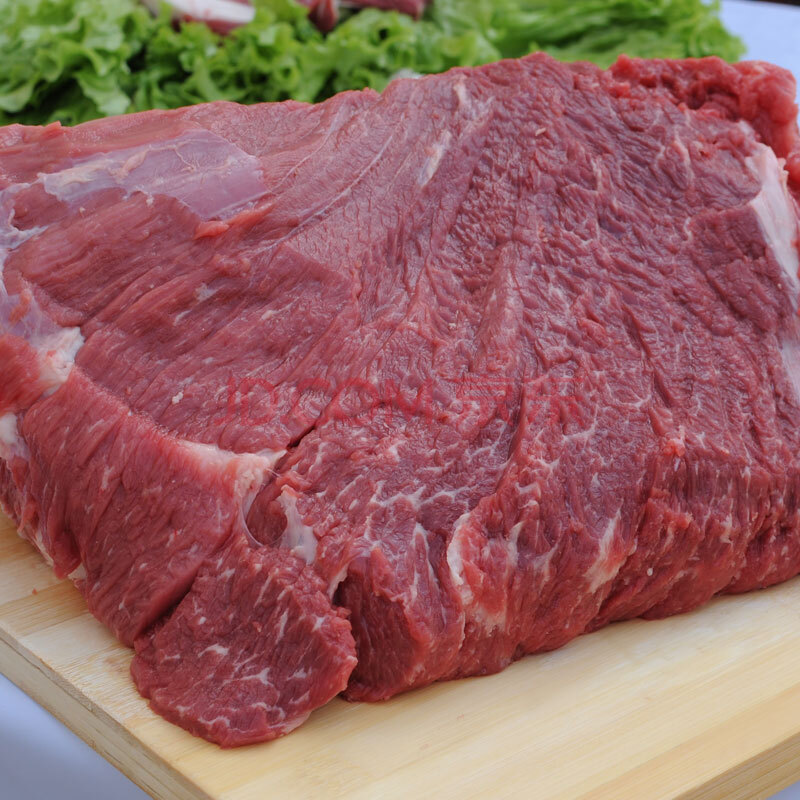 福美优选 冰鲜上脑肉 内蒙古新鲜牛肉1斤 清真生鲜牛肉火锅食材