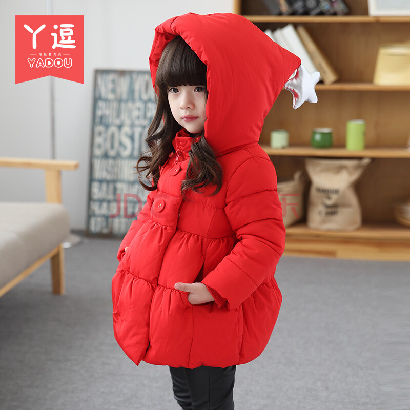 新款女童秋冬宝宝红色牌子品质好 新款好用