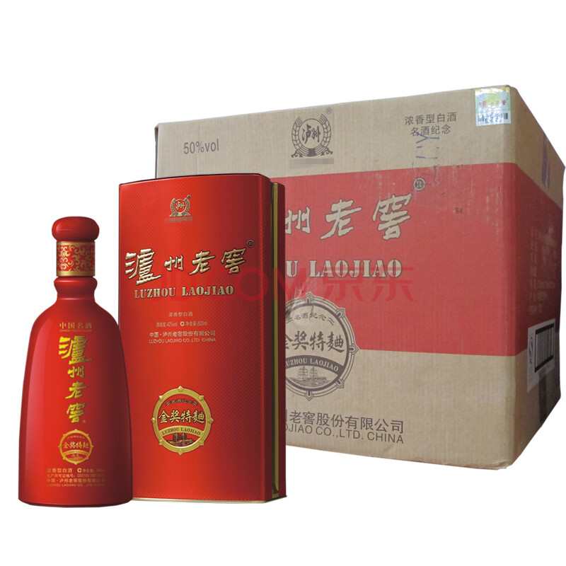 中外名酒 白酒 泸州老窖(luzhoulaojiao) 泸州老窖 金奖特曲50度500ml