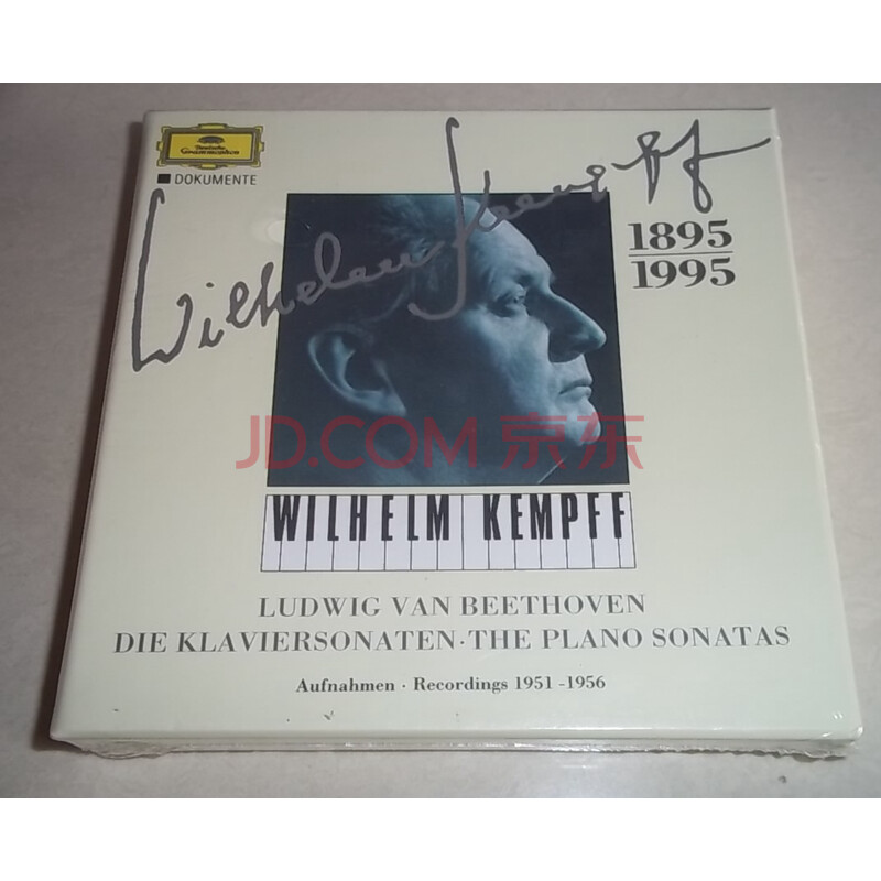 贝多芬钢琴奏鸣曲全集1-32名版 wilhelm kempff 肯普夫 8cd限量版