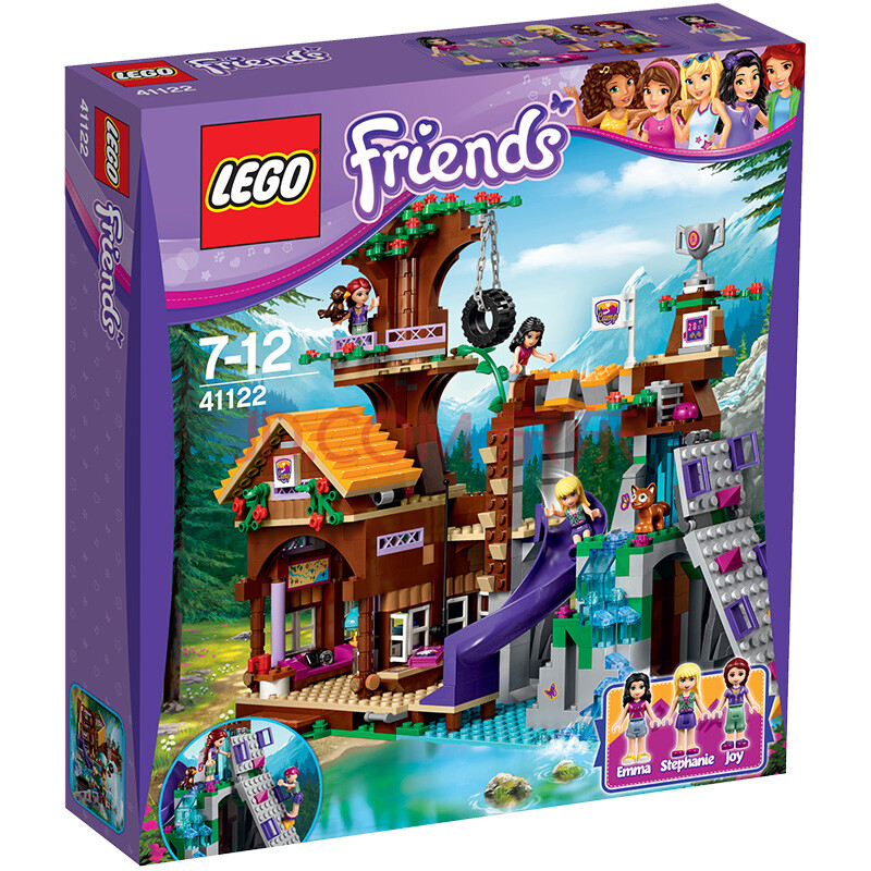 乐高(lego) lego friends 乐高好朋友系列 心湖城主题 冒险营地树屋