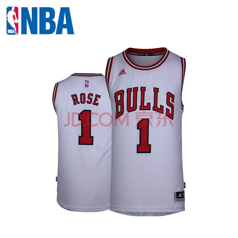 nba 阿迪达斯 公牛队 罗斯 篮球服 swingman球衣 ads1198a 图片色 m